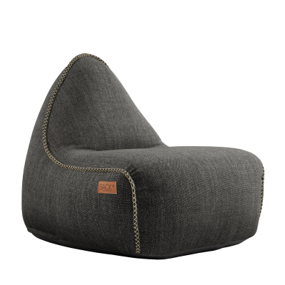  SACKit Cobana Lounge Chair gray pouffe