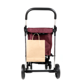 Wózek zakupowy Rolser Basket MF 4B Burdeos - 4