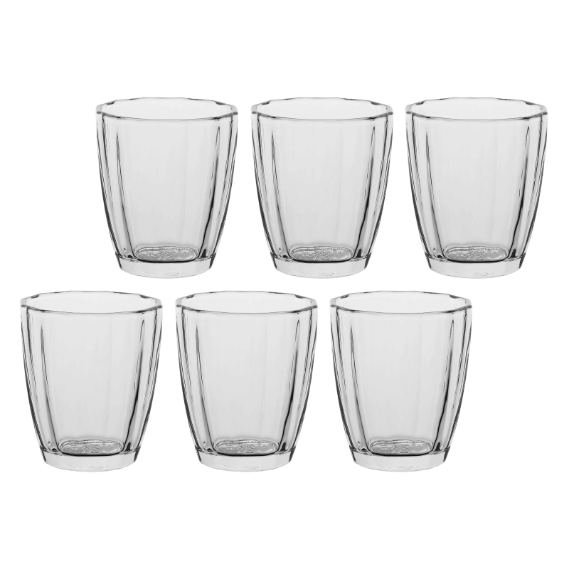  Set of 6 Rose&Tulipani Amami glasses, transparent, 320 ml