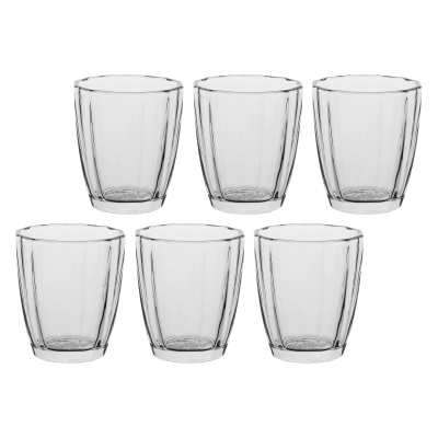  Set of 6 Rose&Tulipani Amami glasses, transparent, 320 ml
