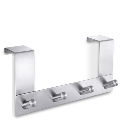 Zack Exit 4-hook door hanger, matt, 4 cm