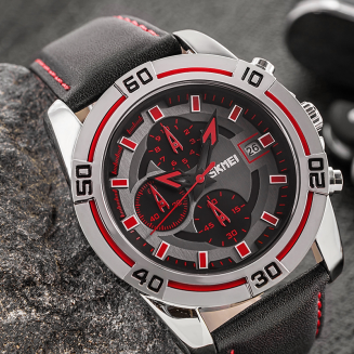 Zegarek Męski Skmei 9156SIRD + BOX - 4