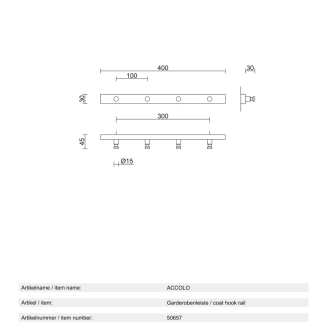  Zack Accolo wall hanger 40 cm matt - 4