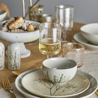 Zestaw porcelany śniadaniowy Bloomingville Bea 12 szt. | BESTSELLER - 4