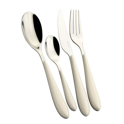  Casa Bugatti Gioia ivory cutlery set 24 pcs