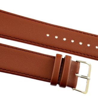 Pasek do zegarka CLASSIC - skóra 24 mm 4999-24XXL-2Z Brązowy - 3