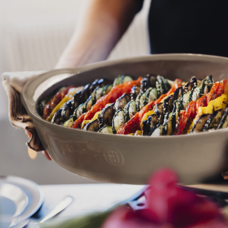  Emile Henry ovenproof dish 41 x 26 cm cream - 4