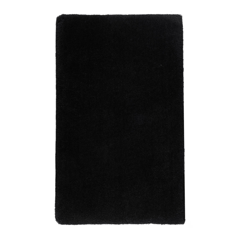  Aquanova Mauro Black bathroom rug 70x120 cm
