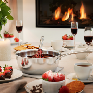  Steel pot with lid Demeyere Industry 5 - 2.2 ltr - 11