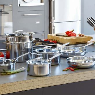  Steel pot with lid Demeyere Industry 5 - 2.2 ltr - 3