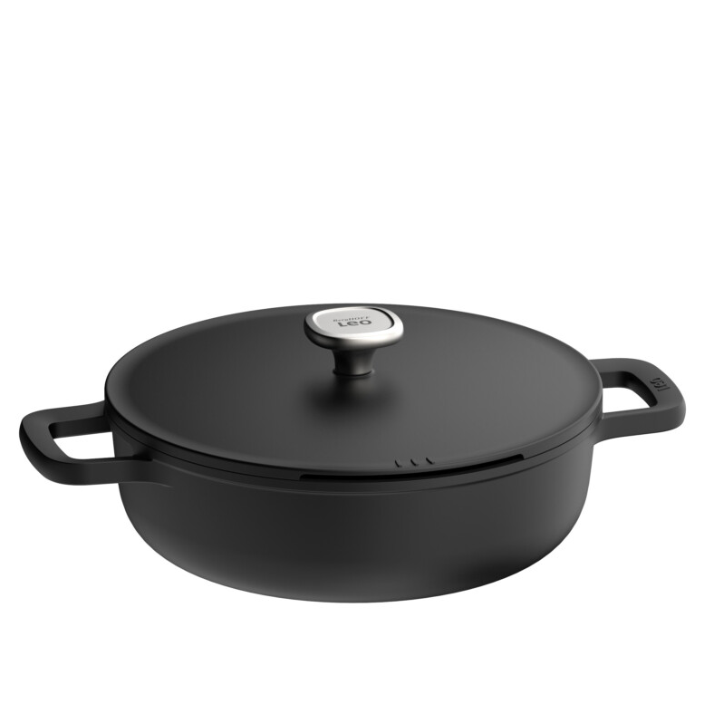 Patelnia Sauté z pokrywą z dwoma uchwytami BergHOFF Phantom 28 cm