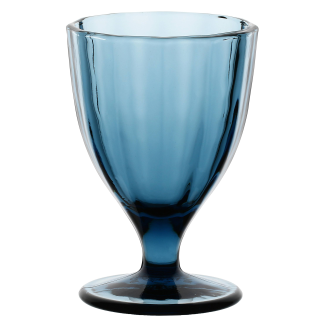  Set of 6 Rose&Tulipani Amami Blue glasses 300 ml - 5