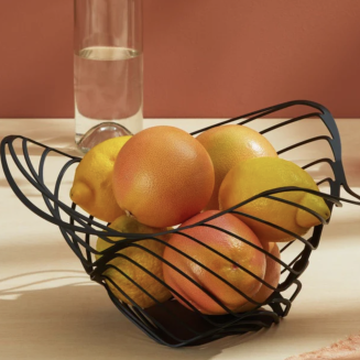 Alessi Trinity fruit platter, black, 33x16 cm - 6