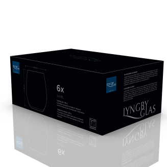  Lyngby Glass Juvel water glasses, 6 pcs. - 9