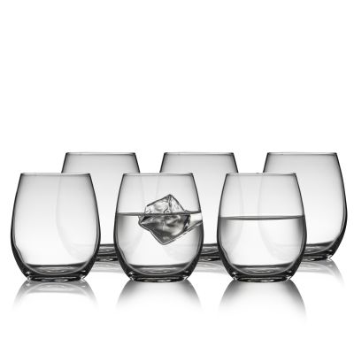  Lyngby Glass Juvel water glasses, 6 pcs.