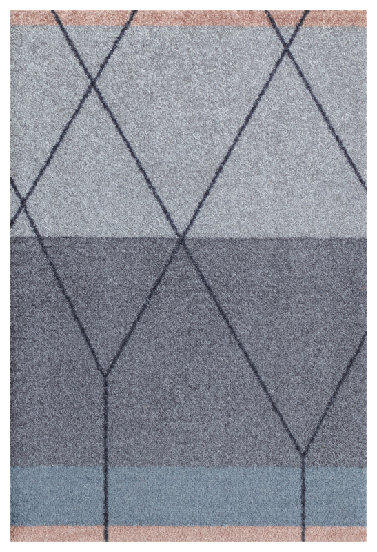 Dywanik Mette Ditmer Linea All-Round Dark Grey 55×80 cm