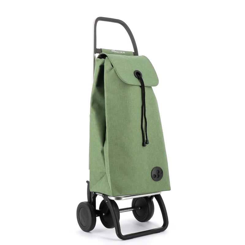 Wózek zakupowy Rolser I-Max Tweed 4 Verde