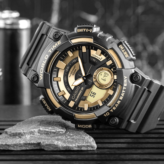 Zegarek Męski CASIO AEQ-110BW-9AVDF + BOX - 6