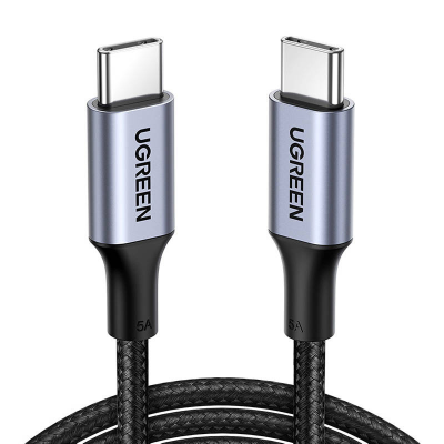 Kabel UGREEN US316 USB-C-USB-C 0.5m (czarny)
