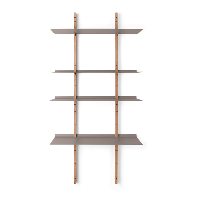 Eva Solo Smile Oak & Grey Wall Shelf 170cm