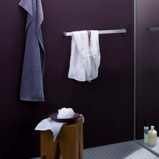 Zack Linea towel rail, matt, 61 cm - 3