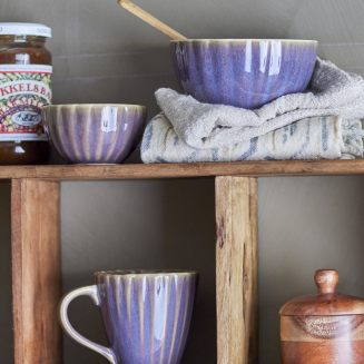  Bloomingville Latina Purple bowl 9 cm - 4