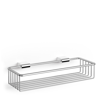 Zack Atore bathroom basket, glossy, 37x17x8 cm