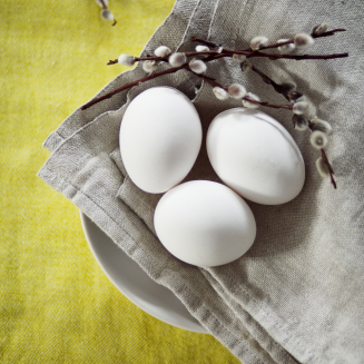 Lapuan Kankurit Usva napkin yellow 47x47 cm - 5