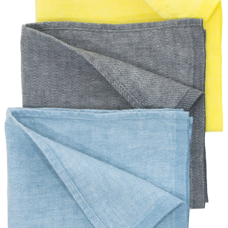 Lapuan Kankurit Usva napkin yellow 47x47 cm - 2