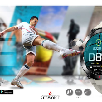 Smartwatch GIEWONT Pionier GPS GW460-3 - Light Stone - 9