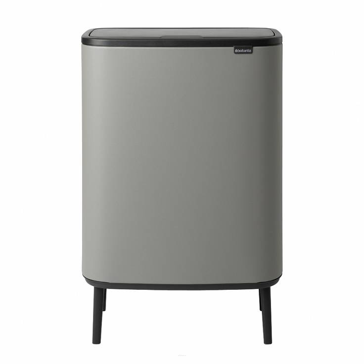  Brabantia Bo Touch Bin 60l, mineral gray