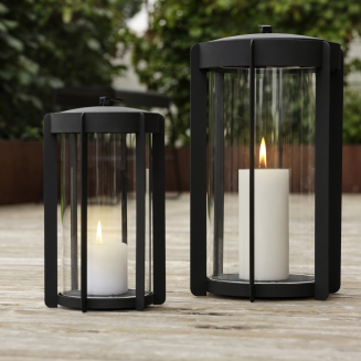  Zone Denmark Firefly Black 35 cm candle lantern - 7