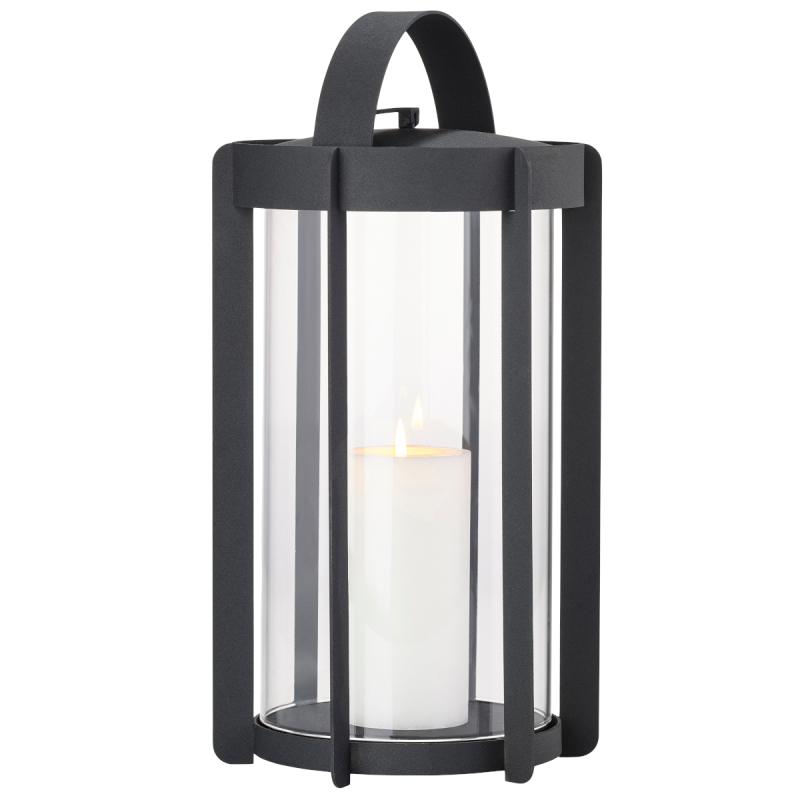  Zone Denmark Firefly Black 35 cm candle lantern