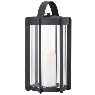  Zone Denmark Firefly Black 35 cm candle lantern