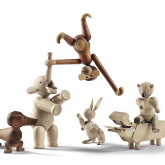  Kay Bojesen Rabbit wooden figurine 16 cm - 5