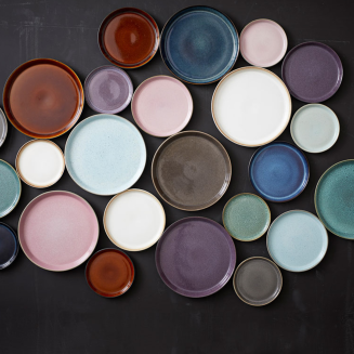 Gastro Bitz Black Amber plate 21 cm - 5