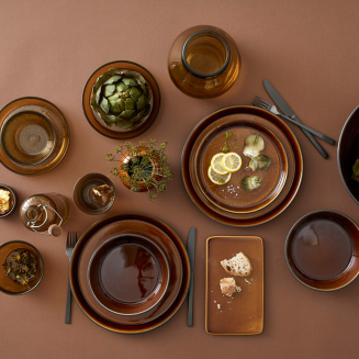 Gastro Bitz Black Amber plate 21 cm - 3