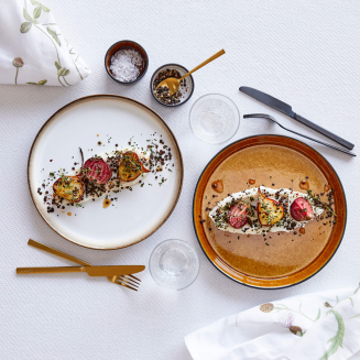 Gastro Bitz Black Amber plate 21 cm - 4