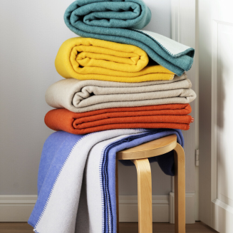 Koc Lapuan Kankurit TUPLA yellow-light beige 130x180 cm - 6