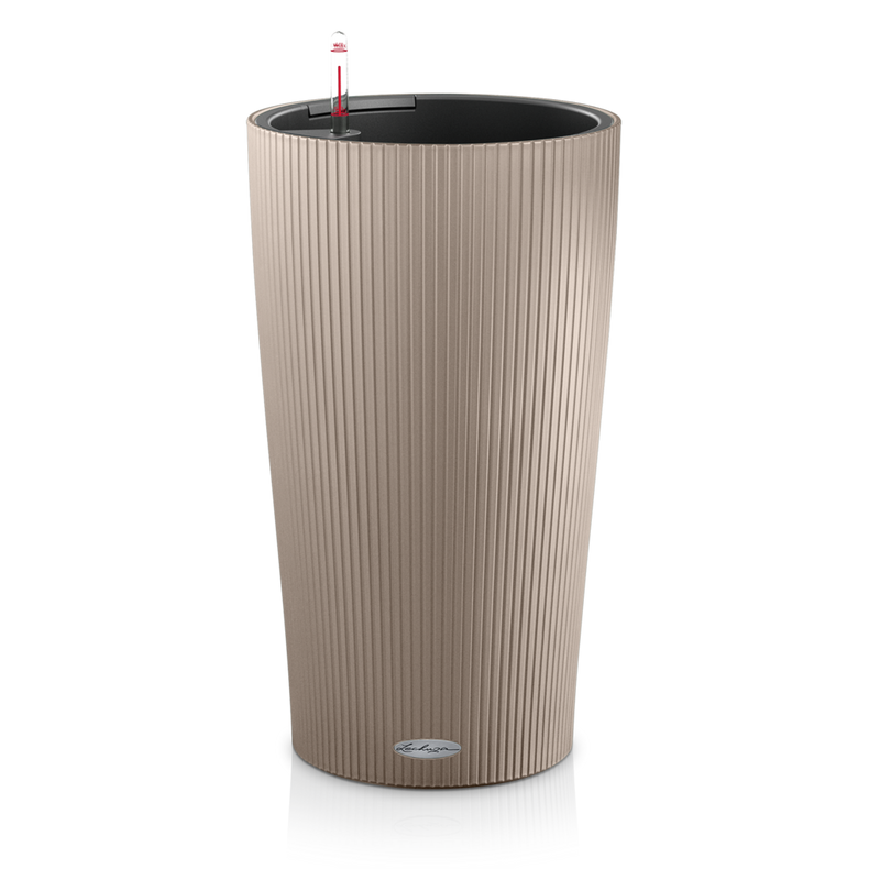  Lechuza Cilindro Color 23 planter sand brown