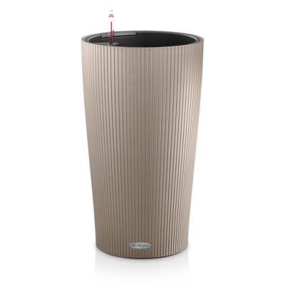  Lechuza Cilindro Color 23 planter sand brown
