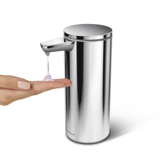Touchless dispenser with Simplehuman battery, polished steel - 2