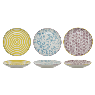  Set of 3 Bloomingville Patrizia plates 16 cm - 2