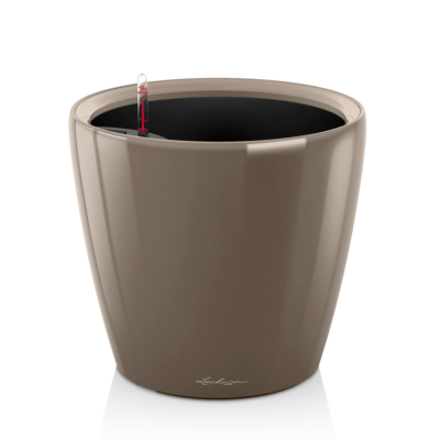  Lechuza Classico Premium LS 21 flowerpot | 28 | 35 | 43 | 50 taupe gloss
