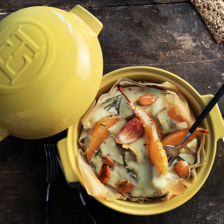 Emile Henry cheese baking dish, yellow - 7