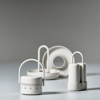  Zone Denmark Singles Warm Grey Salt and Pepper Shakers - 4