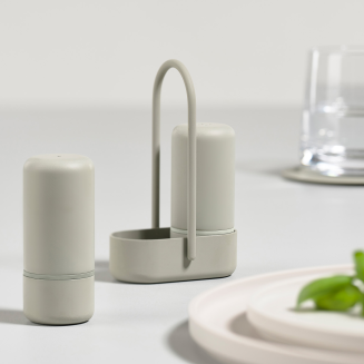  Zone Denmark Singles Warm Grey Salt and Pepper Shakers - 5