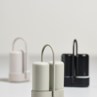  Zone Denmark Singles Warm Grey Salt and Pepper Shakers - 3