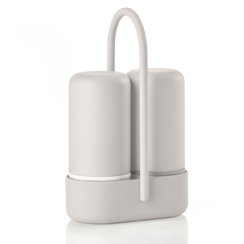  Zone Denmark Singles Warm Grey Salt and Pepper Shakers