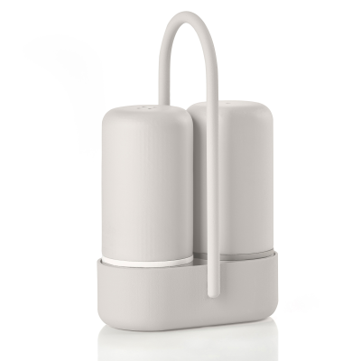  Zone Denmark Singles Warm Grey Salt and Pepper Shakers